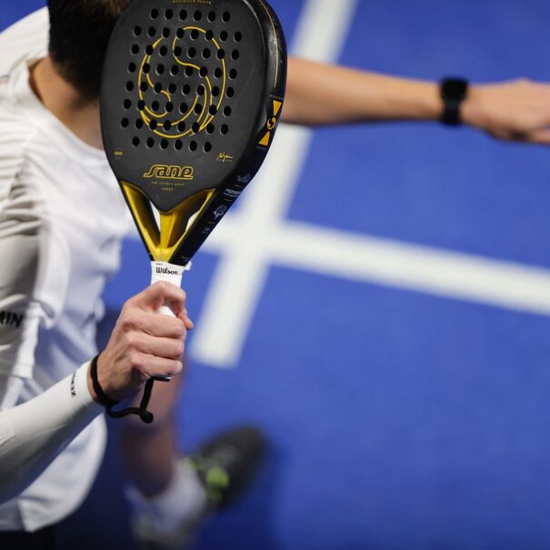 Das Regelbild für Padel Tennis